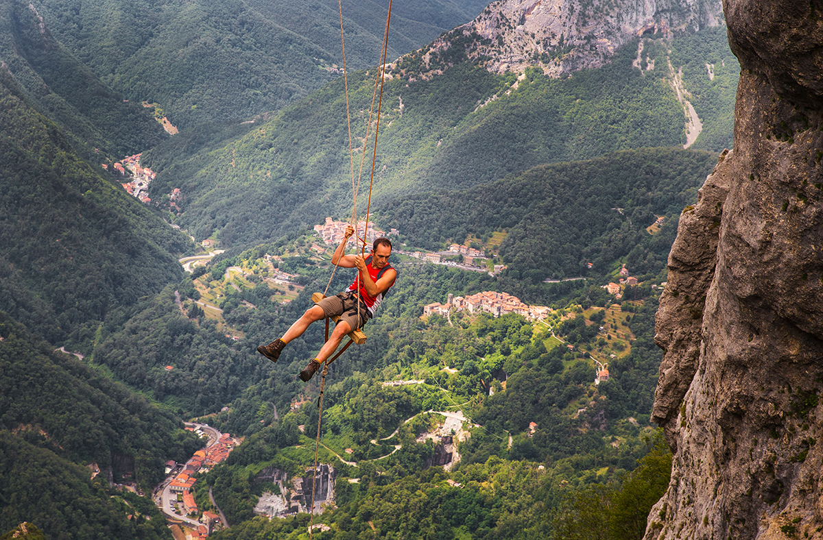 Monte Forato in the Apuan Alps