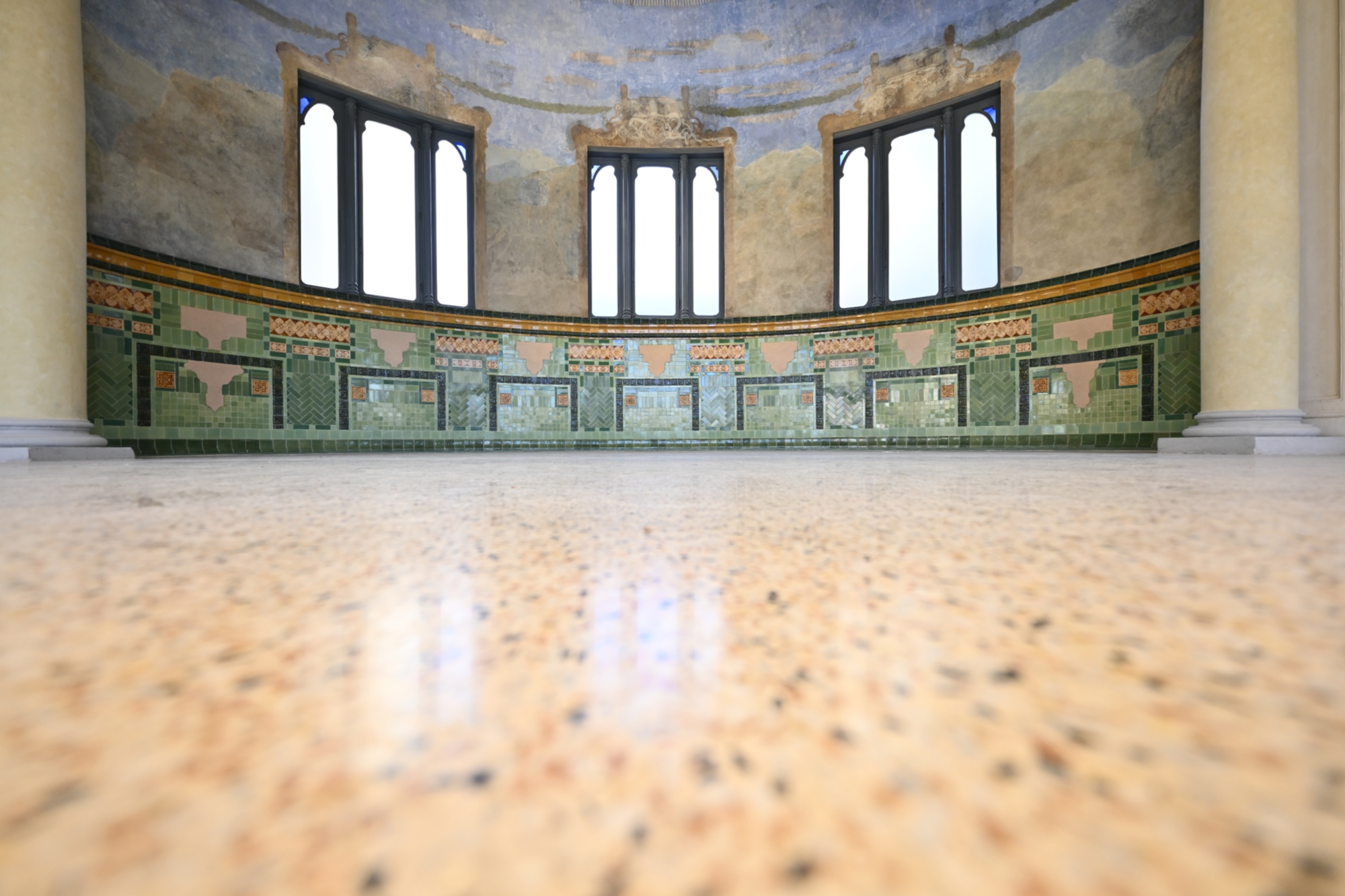 La Sala della Mescita restaurata