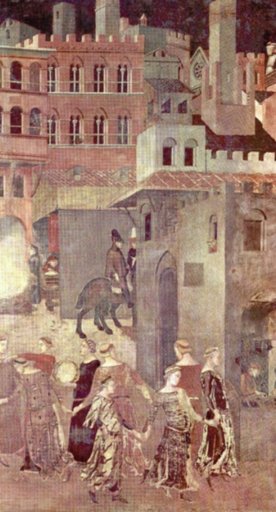 Ambrogi Lorenzetti, Les effets d'un Bon gouvernement dans la Ville