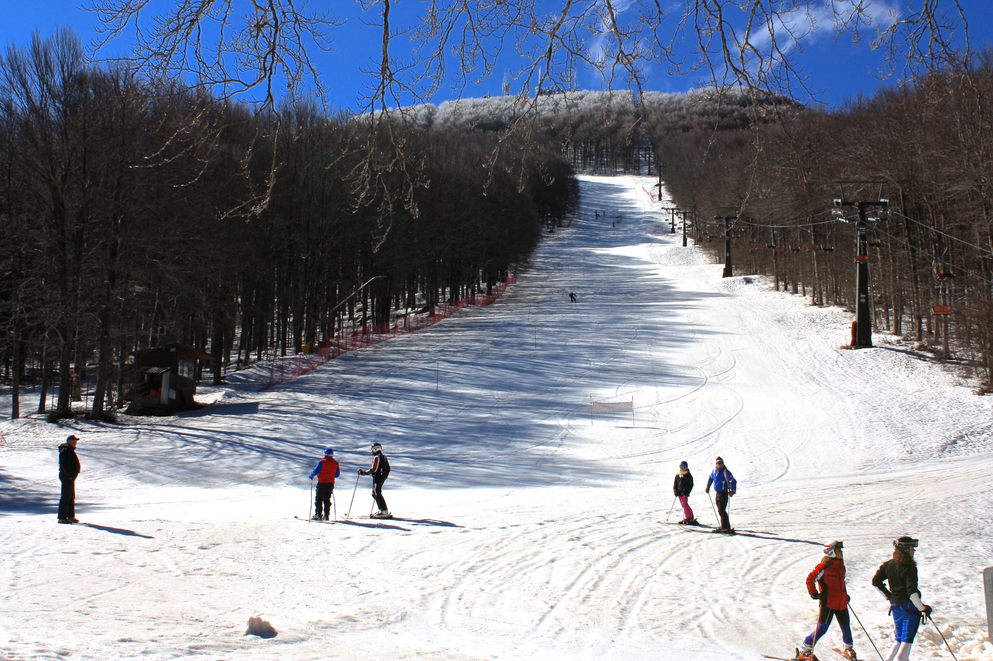 Das Skigebiet am Monte Amiata