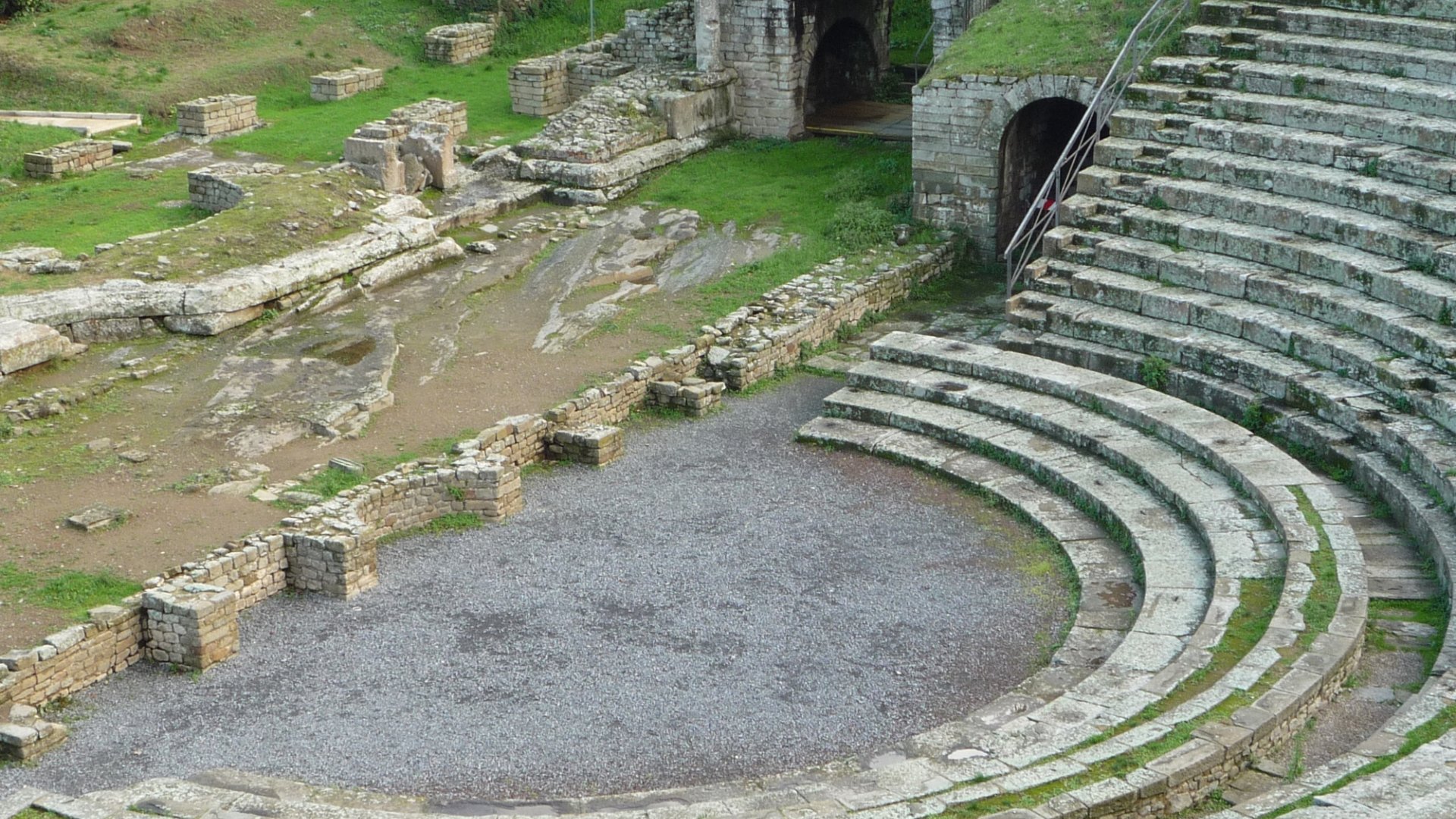 Das römische Amphitheater von Fiesole
