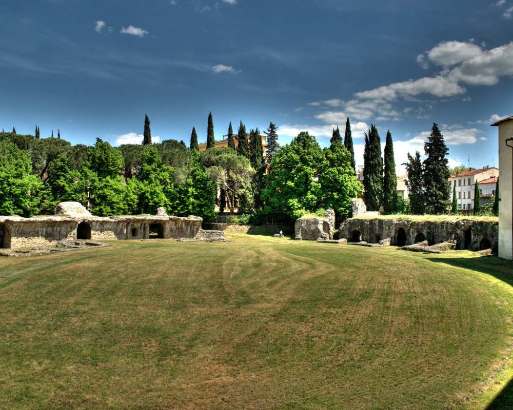 Roman amphitheatre in Arezzo