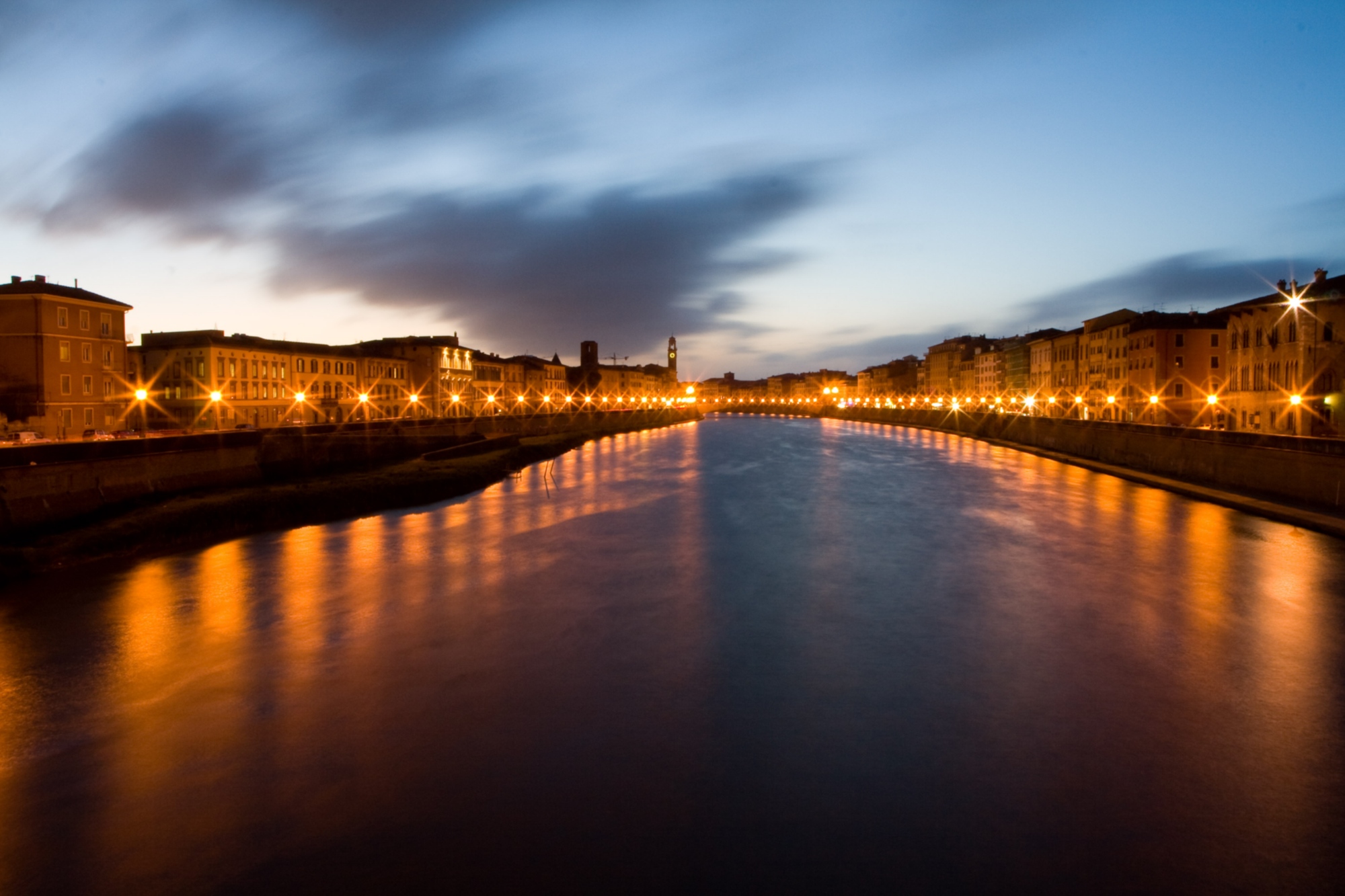 Pisa, río Arno