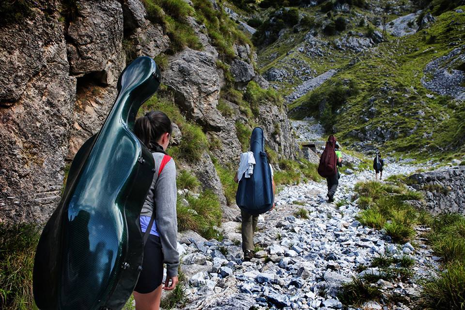 Musik in den Apuanischen Alpen