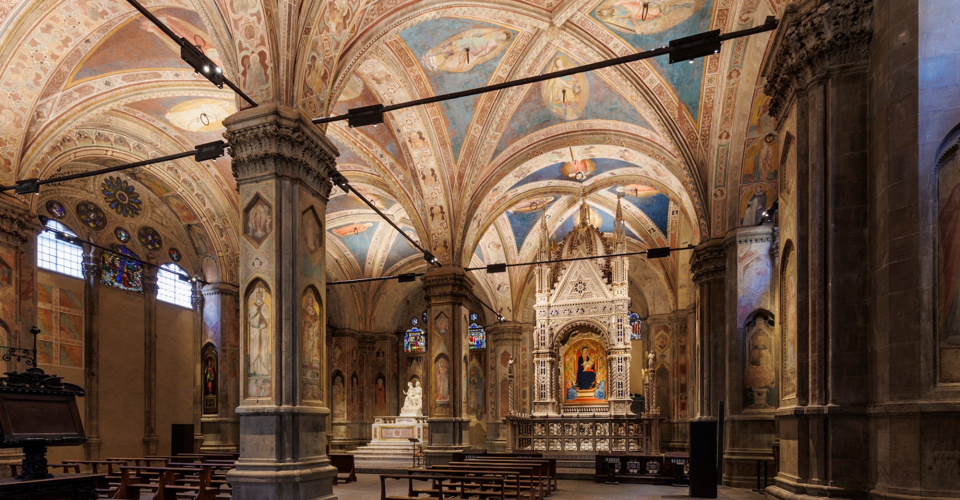 La Iglesia Orsanmichele y el nicho con San Giorgio de Donatello