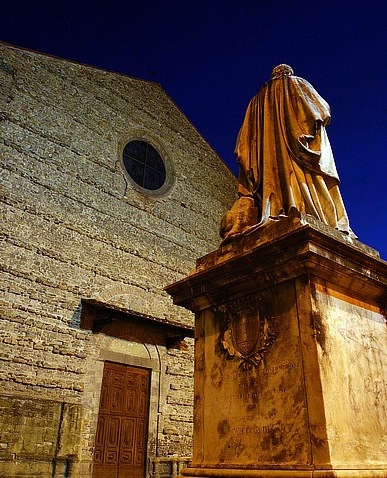 Arezzo, die Piazza San Francesco