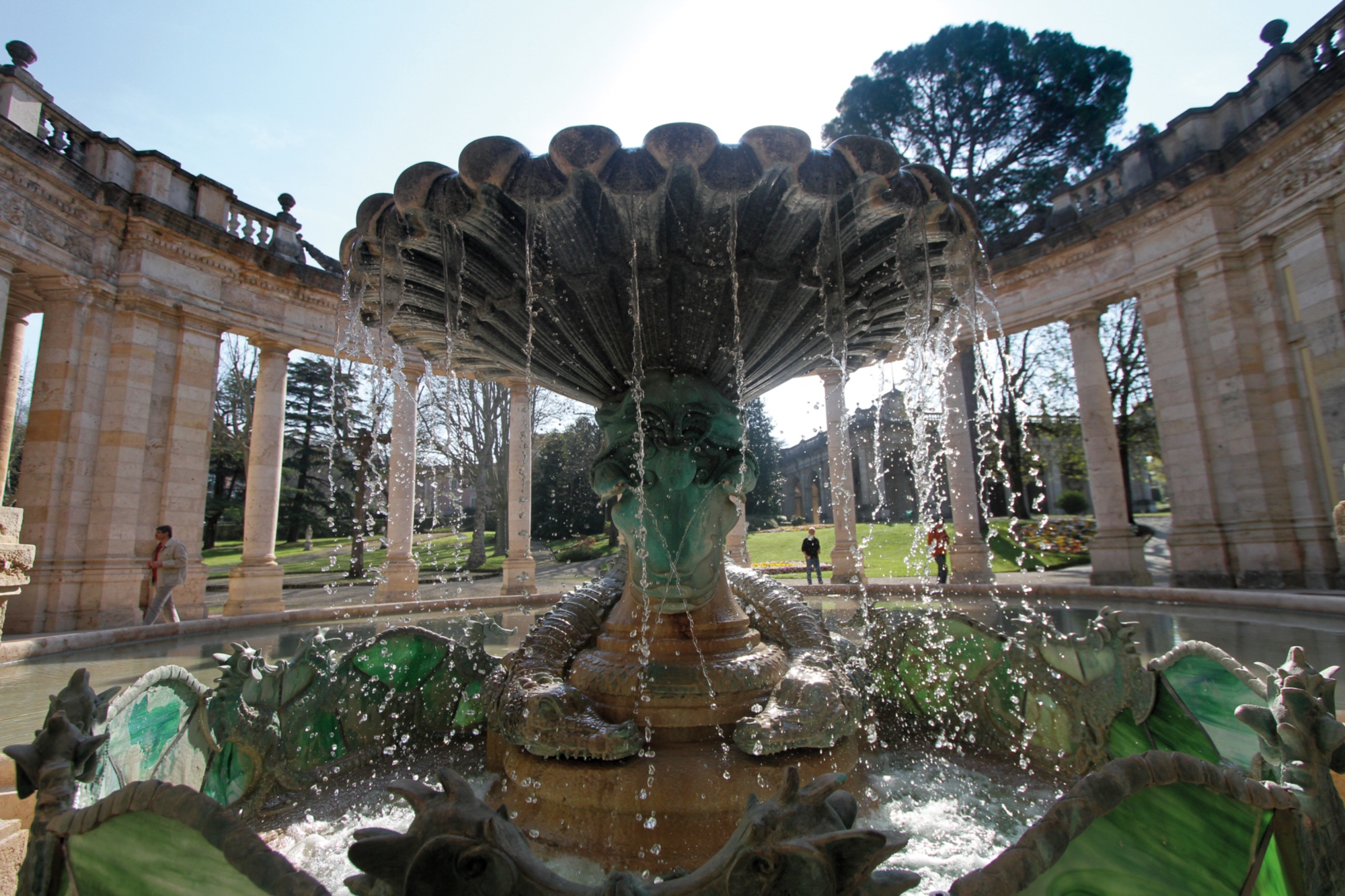 Brunnen der Tettuccio-Thermen, Montecatini