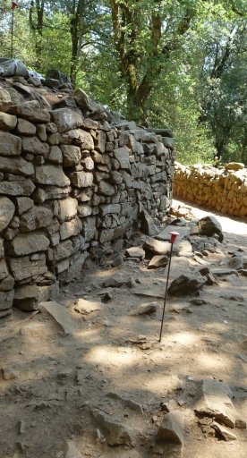 Area archeologica di Pietramarina, mura sud