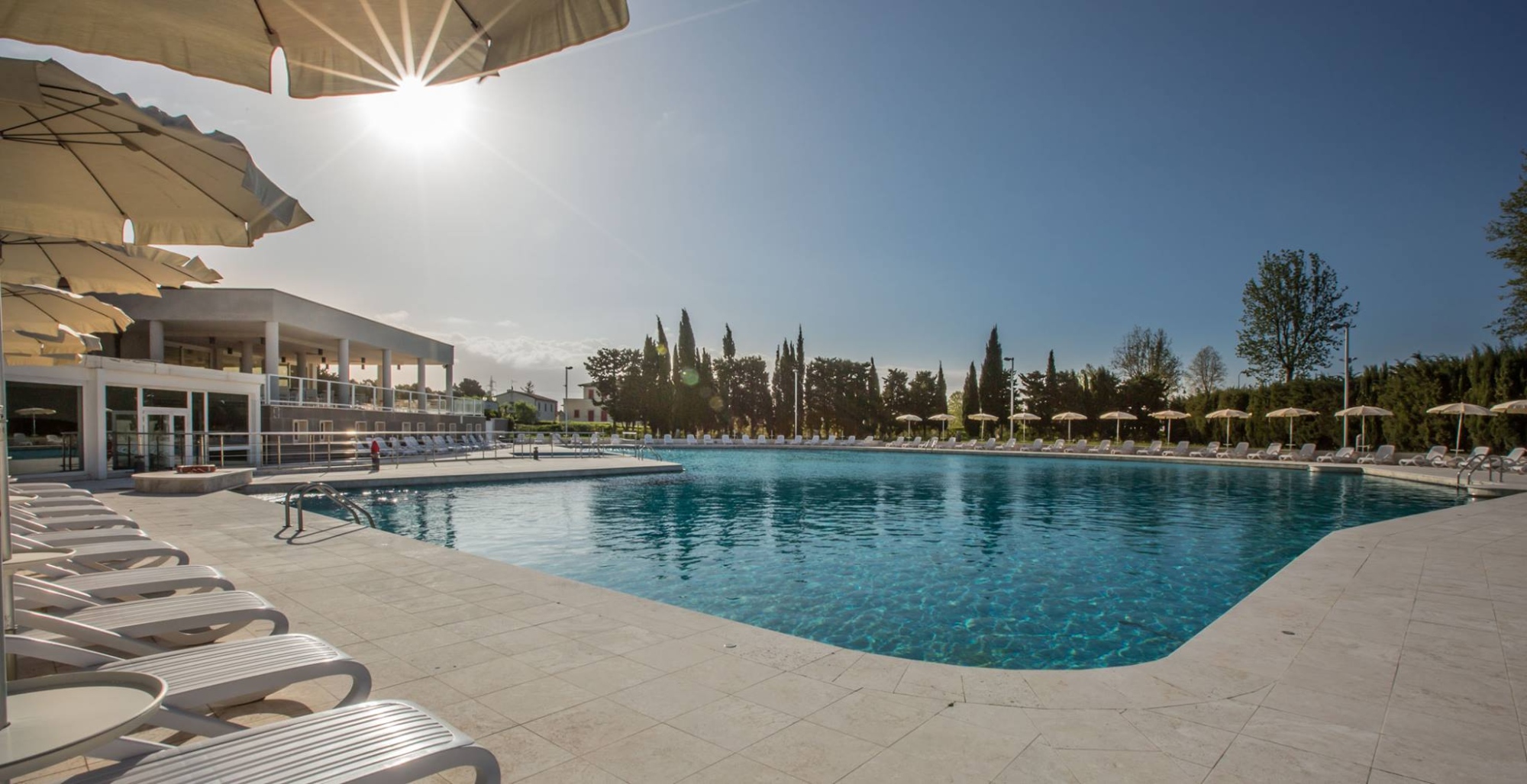 Piscina esterna delle Terme di Venturina