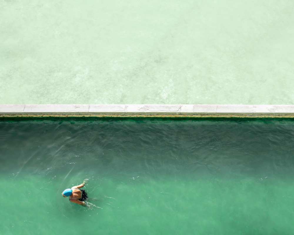 Las piscinas en el Hotel Posta Marcucci