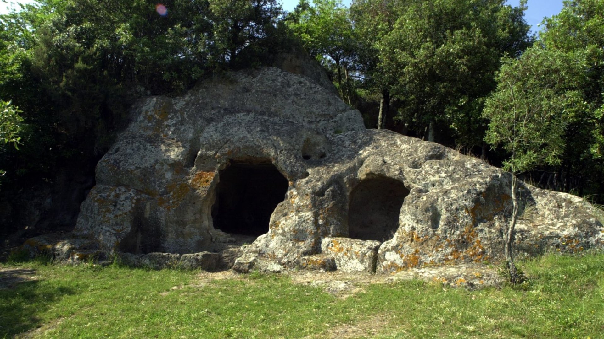 Las cuevas de San Rocco en Sorano