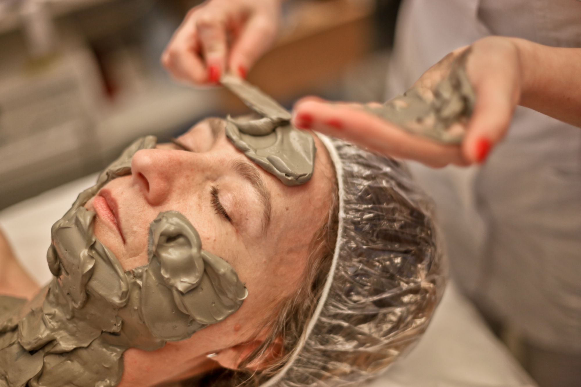 Beauty treatment at Terme Excelsior, Montecatini