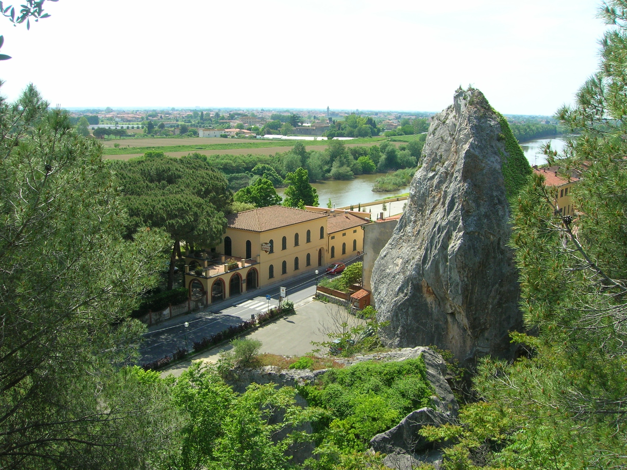 Le Terme di Uliveto viste dall'alto