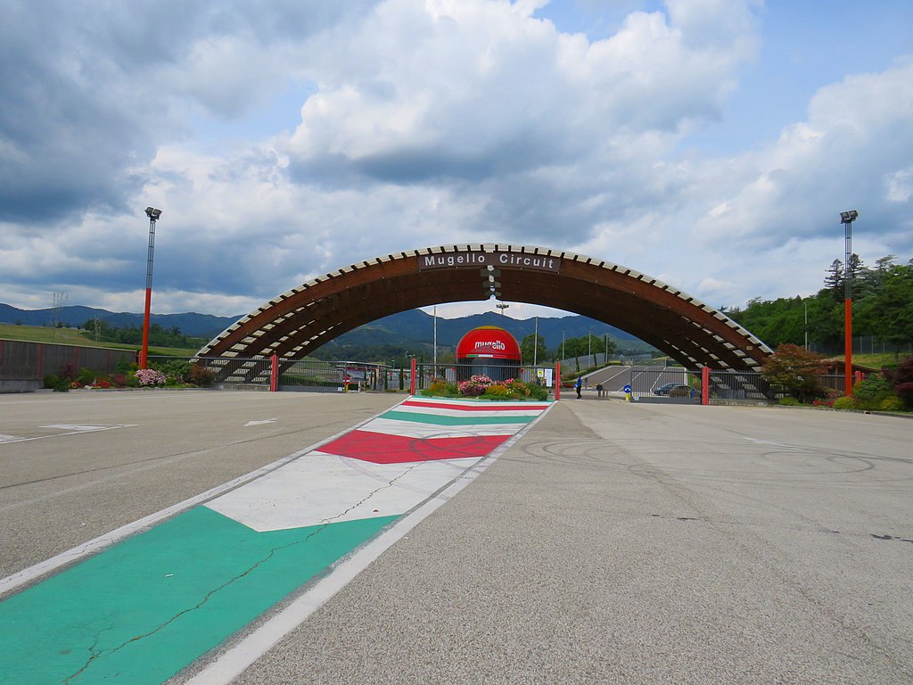 Circuit du Mugello, entrée