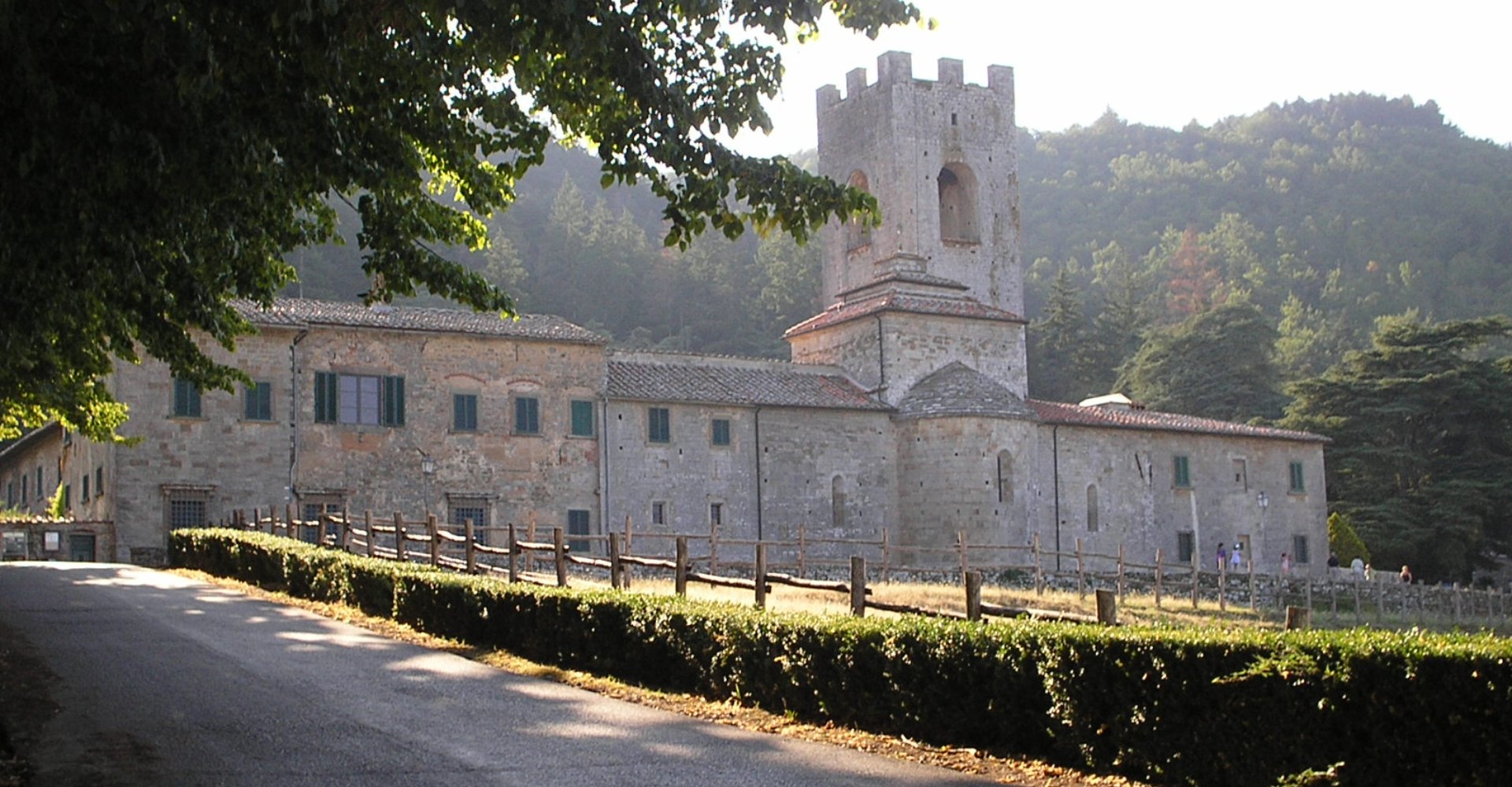 Abadía Coltibuono en Gaiole in Chianti