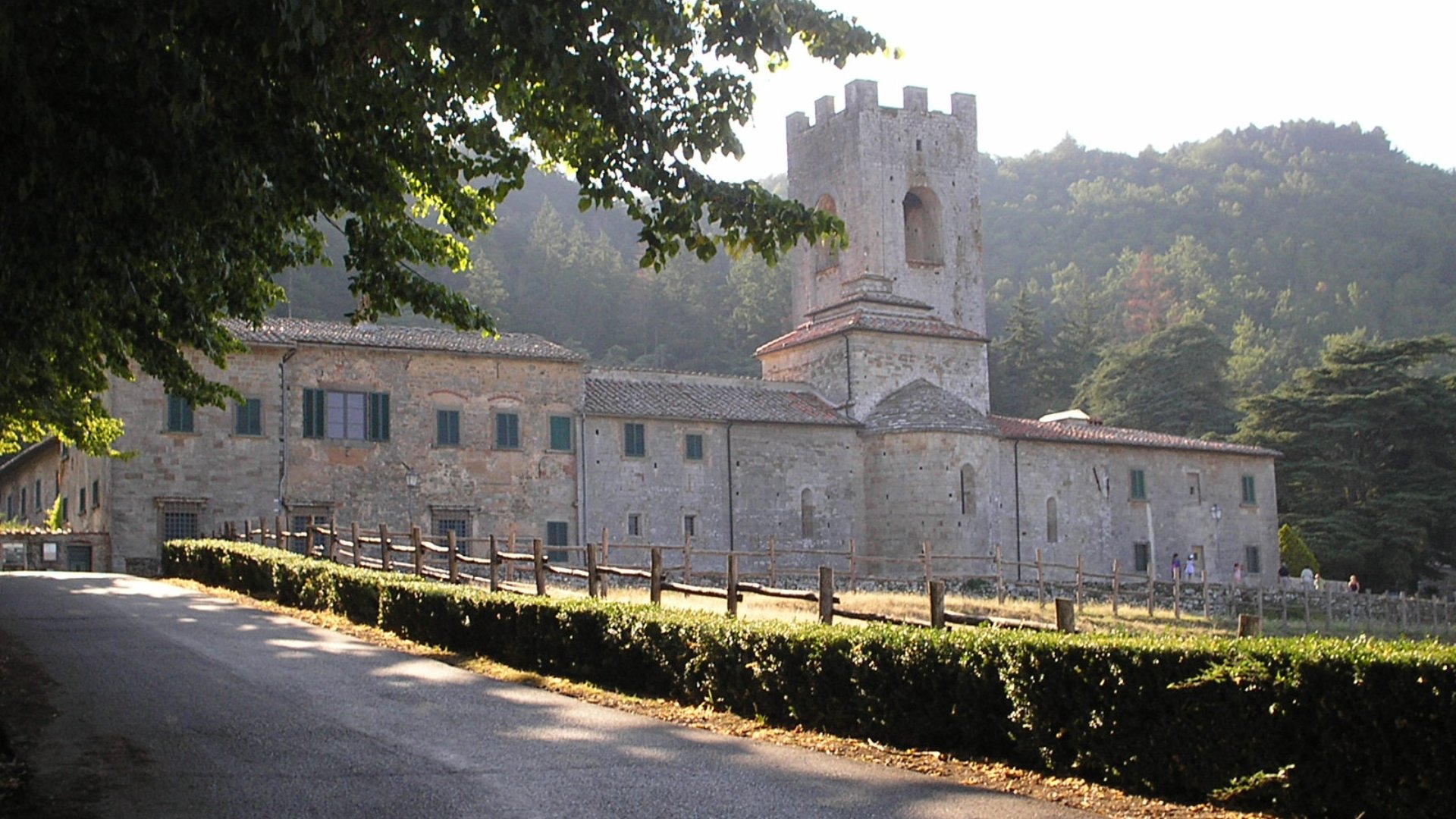 Abadía Coltibuono en Gaiole in Chianti