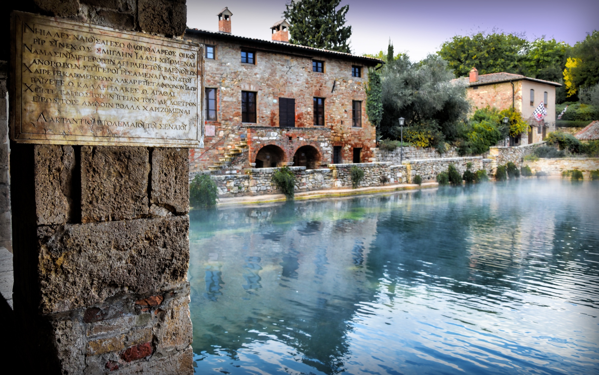 A hint of Bagno Vignoni