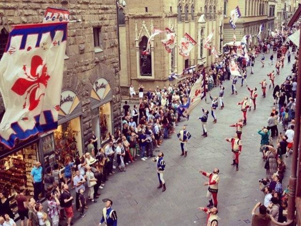 Bandierai degli Uffizi in Florence Bandierai degli Uffizi in Florence