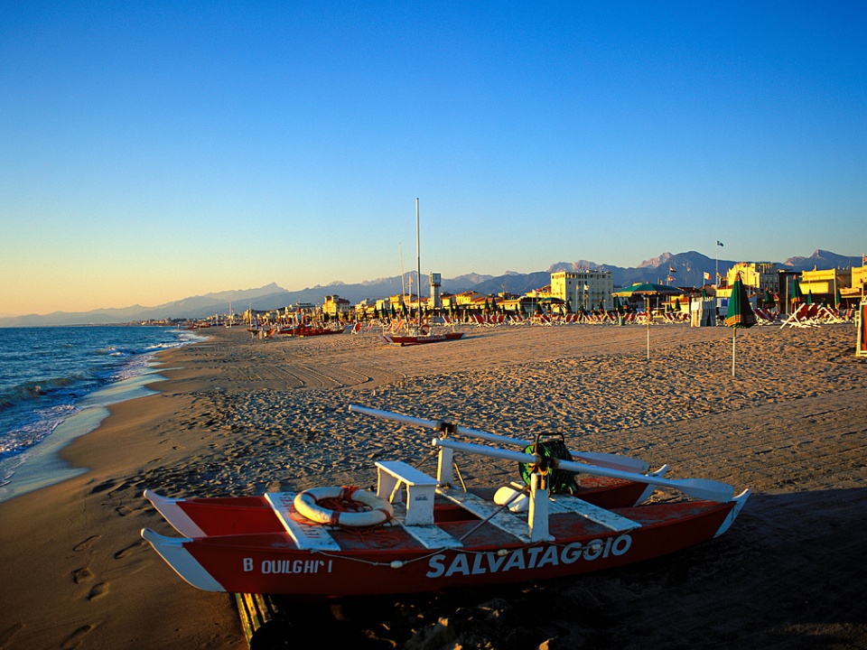 Beach in Tuscany Beach in Tuscany