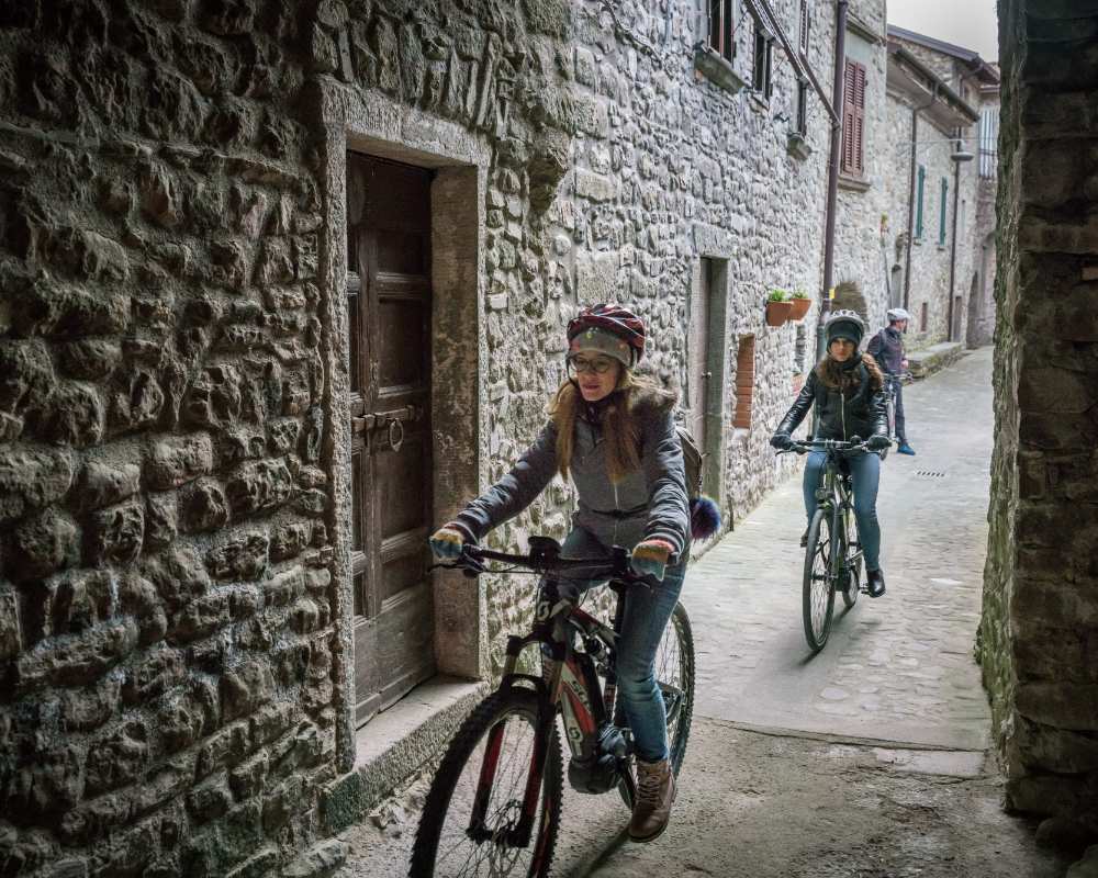 Excursión en bicicleta por Lunigiana