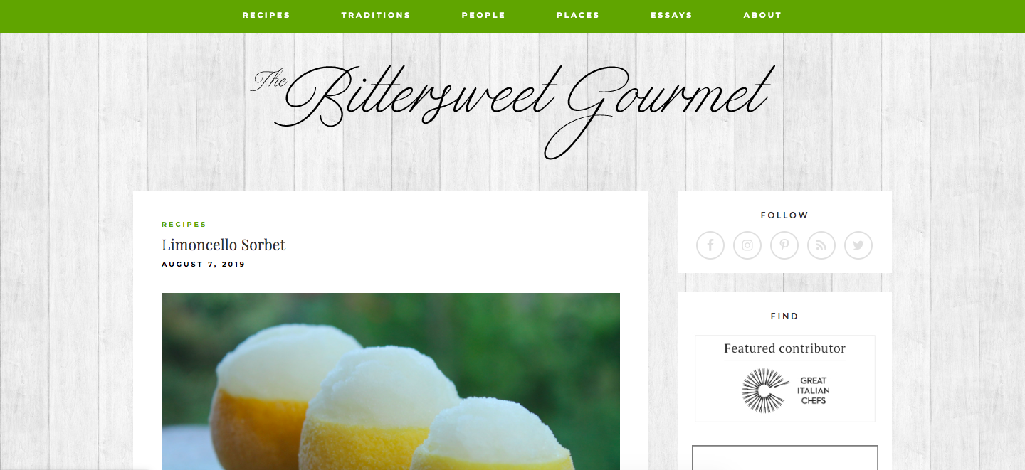 The Bittersweet Gourmet
