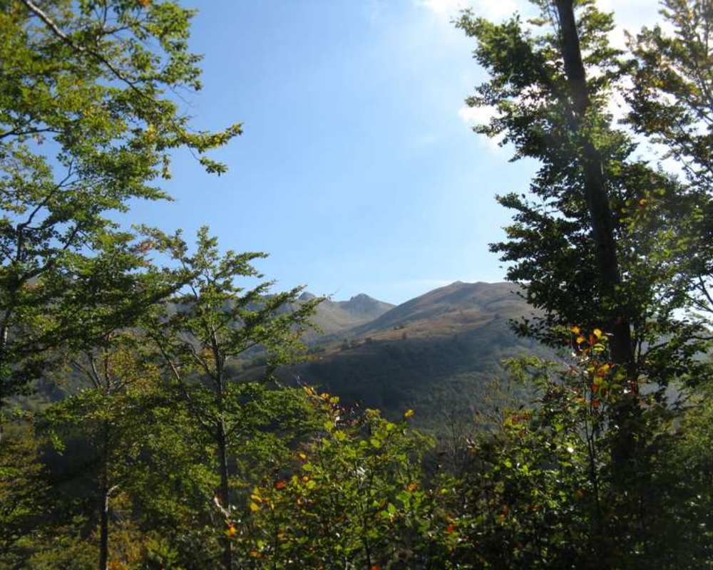 Landscape of Libro Aperto from Maiori Landscape of Libro Aperto from Maiori