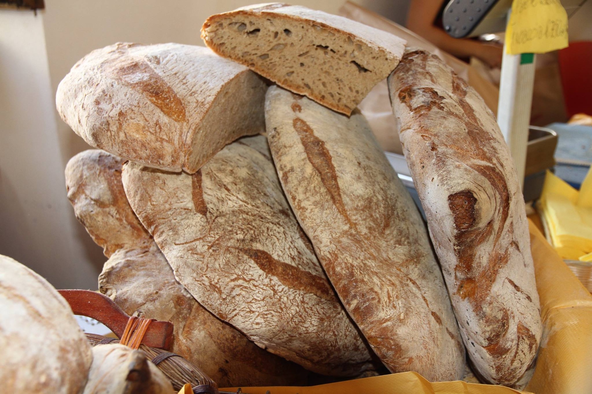 Das traditionelle Brot der Lunigiana