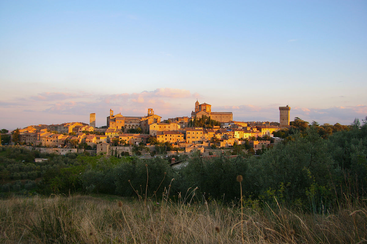 Lucignano Panorama Fortress