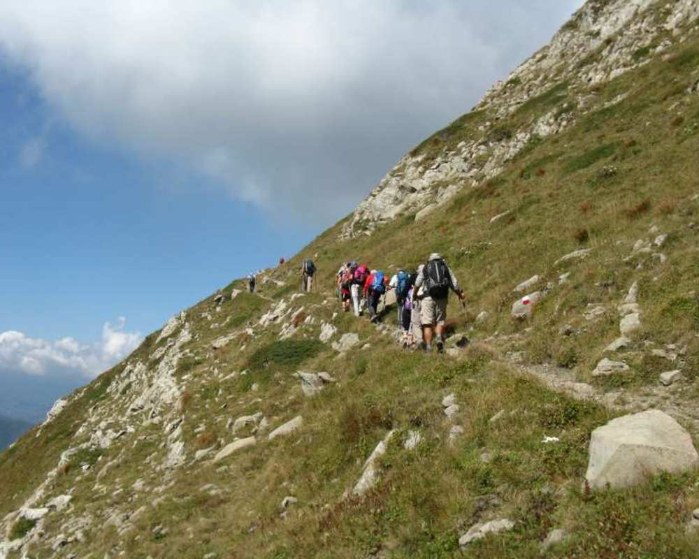 Trekking in montagna nei dintorni dell'Abetone