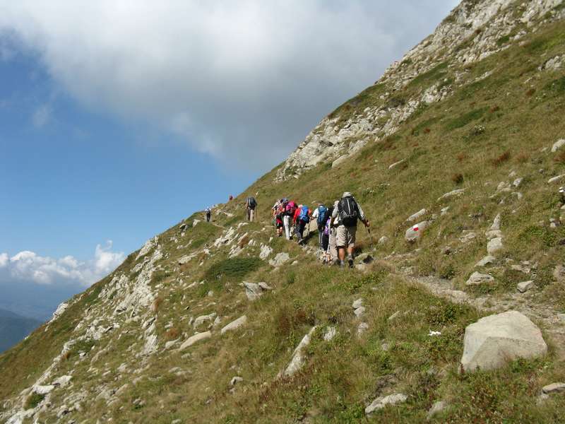 Mountain trekking around Abetone