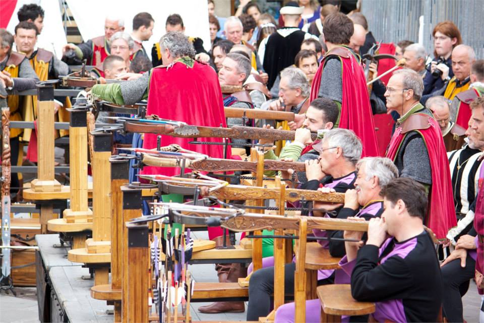 Crossbow men in Tuscany