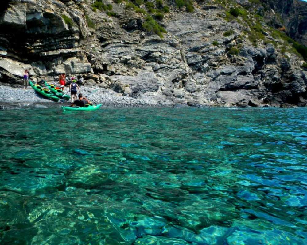 Escursione in kayak all'isola d'Elba