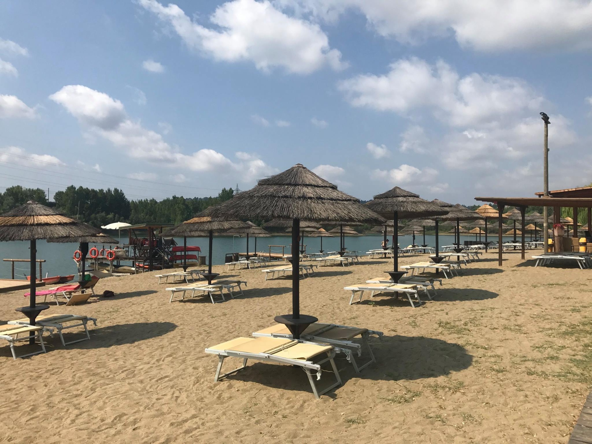 La spiaggia dei Renai di Signa