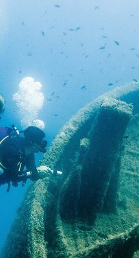 Immersioni subacquee nel mare dell'isola d'Elba