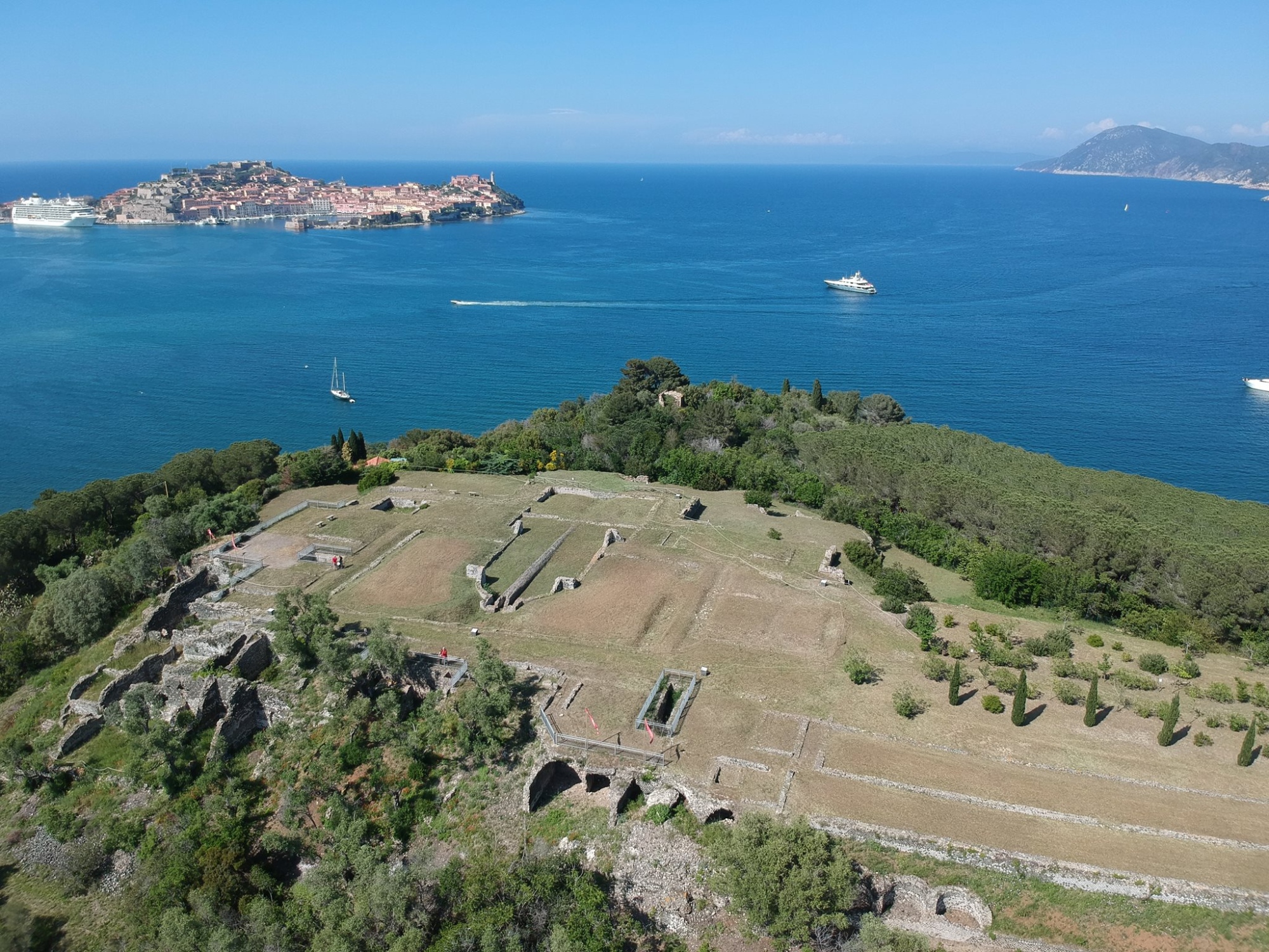 Villa romana delle Grotte, Portoferraio