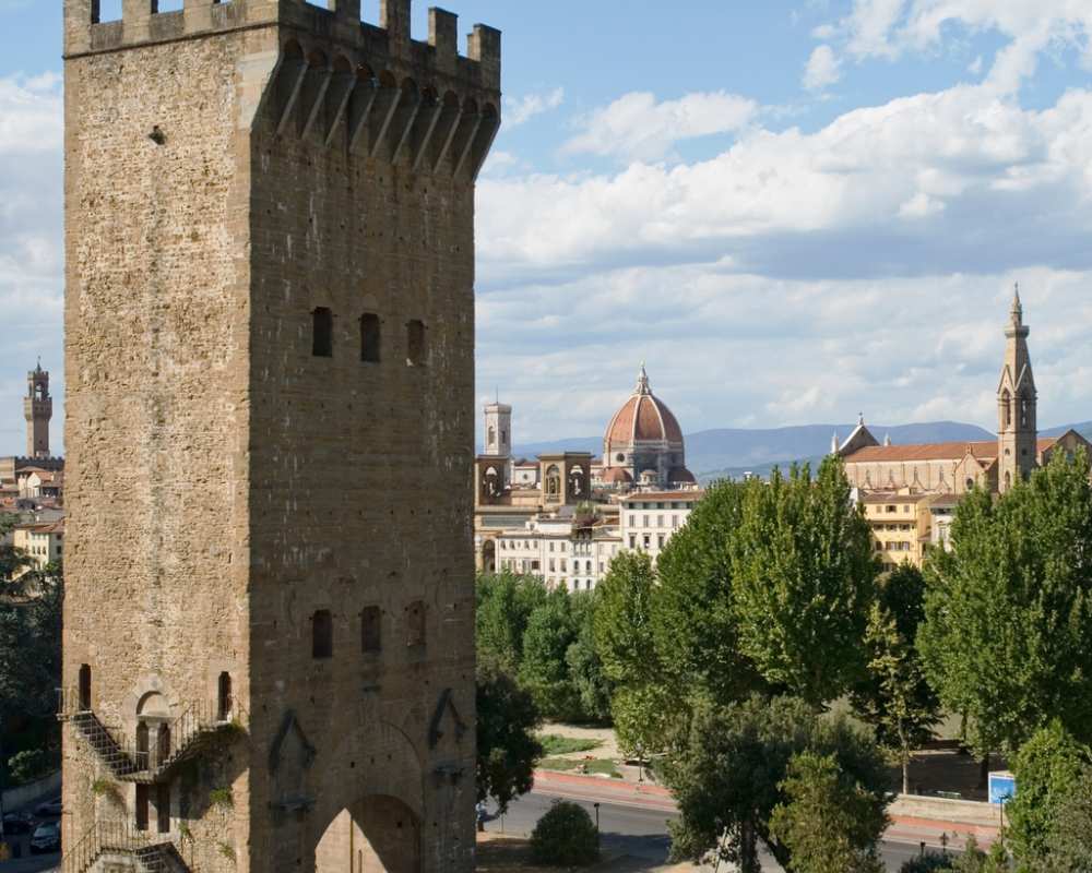 Der Turm des San Niccolò und der Dom