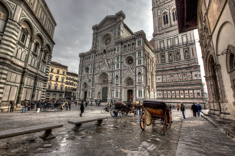 Plaza del Duomo en Florencia
