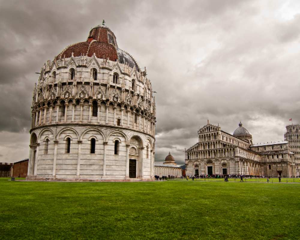 Plaza del Duomo en Pisa