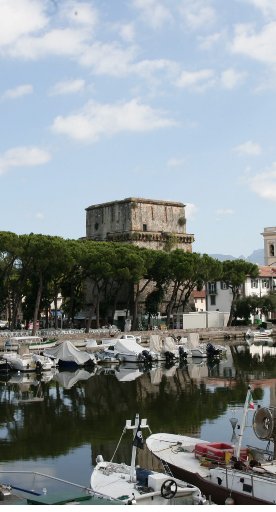 Viareggio und die Torre Matilde