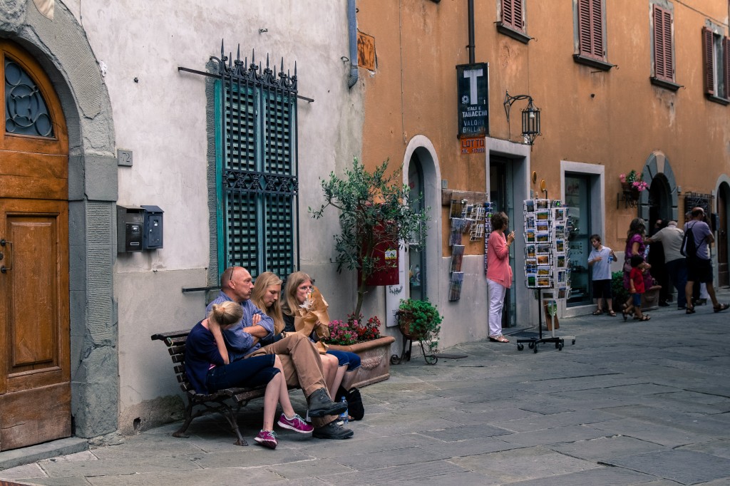 Streets of Castellina in Chianti