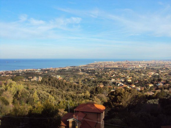 The view from the Sanctuary of Montenero