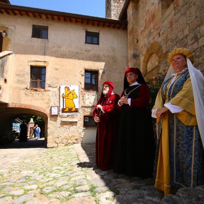 Fiesta medieval en Monteriggioni