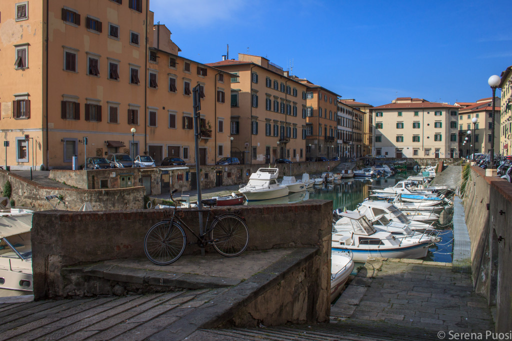 Das Viertel Venezia Nuova in Livorno