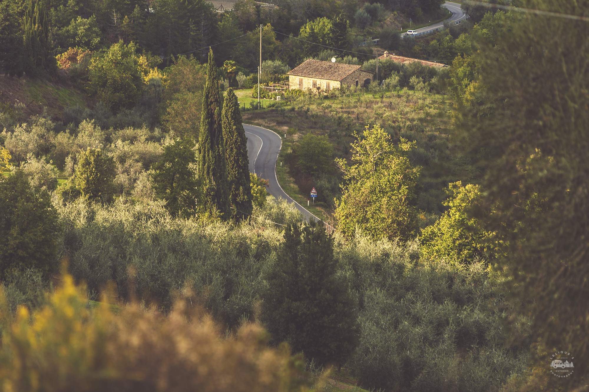 In Richtung Montalcino