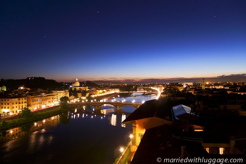 Sunset in Florence