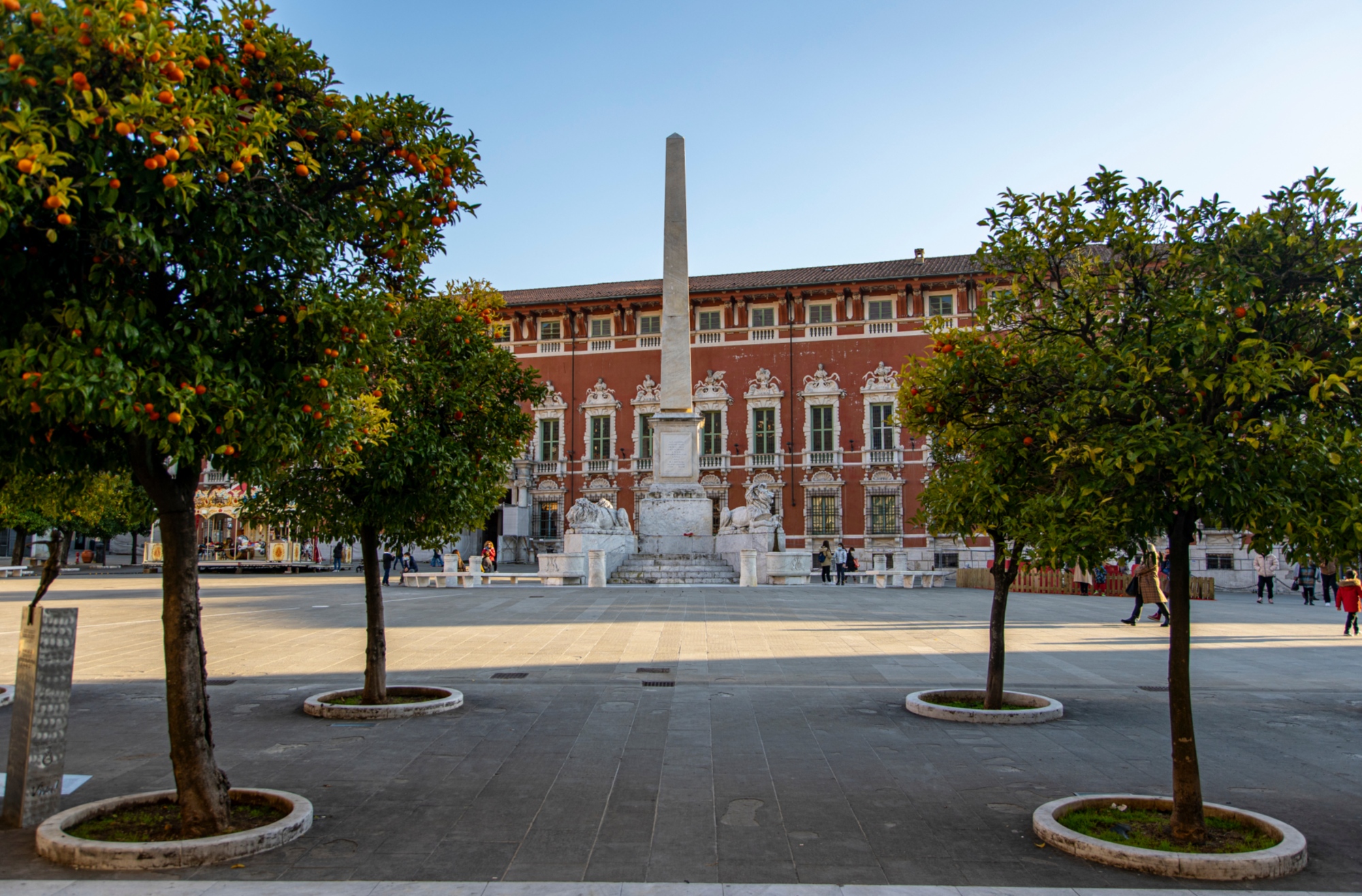 Piazza Aranci in Massa