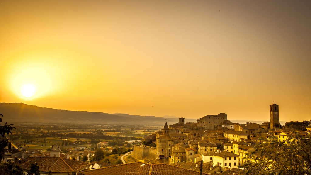 La vista di Anghiari