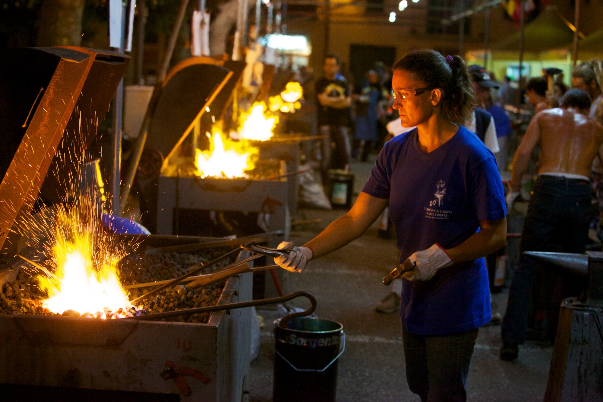 La lavorazione del ferro del Casentino