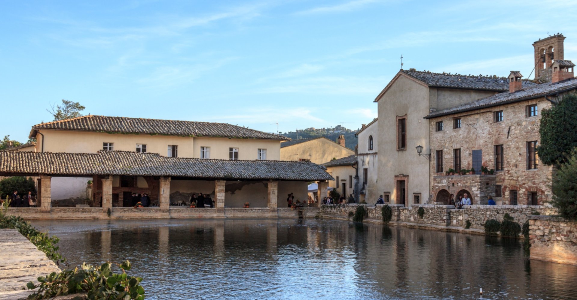 Bagno Vignoni central pool