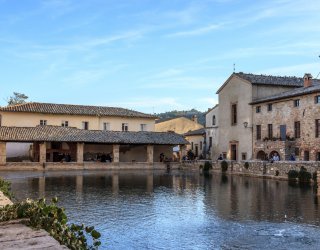 Bagno Vignoni central pool